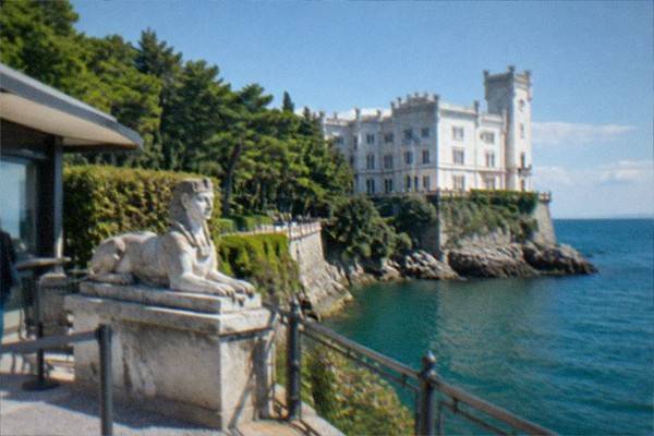 Castle, Park, Sphinx Exhibition, Trieste