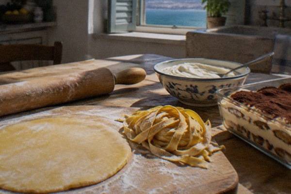Small-Group Pasta and Tiramisu, Trieste