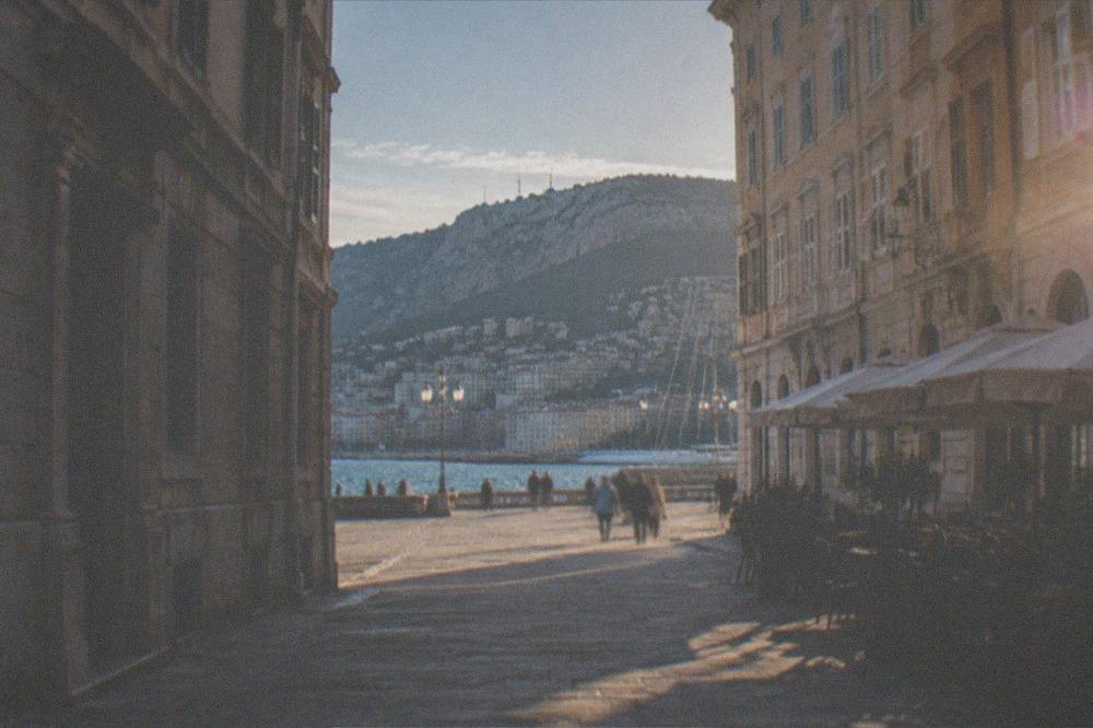 A small coastal town on the Slovenian Adriatic with a compact waterfront promenade